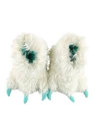 Adult Yeti Paw Slippers