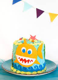 Need inspiration for a custom made baby shark cake? How To Make A Baby Shark Birthday Cake Create Play Travel