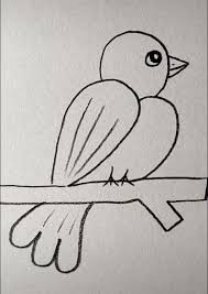 Bird Drawing For Kids Easy Step By Step Bird Drawing Easy In 2020 Bird Drawings Art Drawings Simple Art Drawings Sketches Simple