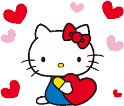 Hello Kitty Love GIF - HelloKitty Love Hearts - Descubre ...