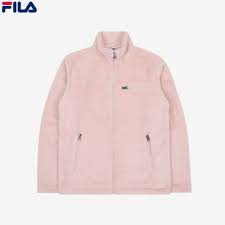 Fila Crema Boa Fleece Jacket Unisex 1ea Available Now At Beauty Box Korea