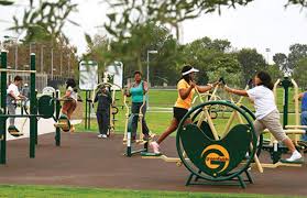 A Fun New Exercise Trend For People Over 50 Outdoor Fitness Equipment Outdoor Workouts No Equipment Workout