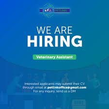 Post your sales assistant job today. Petlink Veterinary Care We Are Hiring Veterinary Assistant Job Description Comfort And Restrain Pets During Examinations And Care Clean Sterilize And Maintain Kennels Examining Rooms And Other