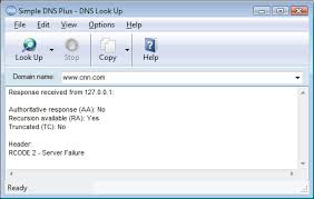 Not Resolving Internet Domains Returns Rcode 2 Server Failure