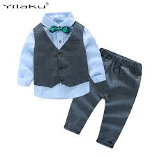 Tolle angebote bei ebay für anzug baby hochzeit. Baby Kleidung Schuhe Accessoires Hose Outfit Kleidung Hemd Kinder Baby Jungen Gentleman Anzug Hochzeit Weste Babyartikel Blog Vr Com Br
