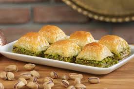 I present you galaktoboureko, my favourite greek dessert of all time! Baklava Wikipedia