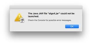 0down Voteas The Error Message Says You Can Check The Console Applications Utilities Console For Error Logs You C This Or That Questions Jar Error Message