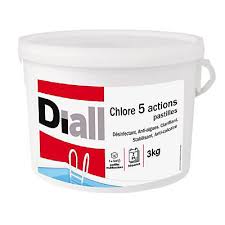Chlore 5 Actions Pastilles 3kg Castorama