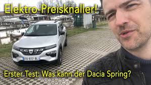 77.7 mph / 125.0 km/h, battery: Videotest Dacia Spring Wie Gut Ist Der Elektro Preisbrecher News Electric Wow Motorline Cc