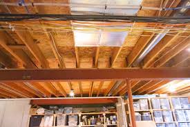 A light grey can also work on an exposed basement ceiling. 5 Considerations For An Exposed A Basement Ceiling With Pictures