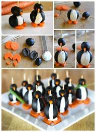 Penguin Recipe 4u Hilariafina Http Www Pinterest Com Hilariafina Yemek Susleme Meyve Yemek Tarifleri