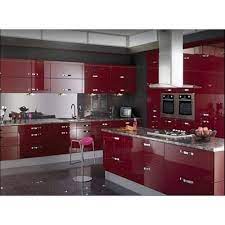 If you are looking for elegant and spacious kitchen cupboard designs then this might just be the right choice. Pvc Modular Kitchen Kitchen Cabinets Rs 4000 Running Feet Kitchen Pavilion Id 17759644573