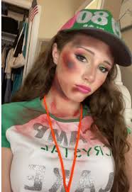 80s Camp Counselor Makeup