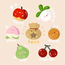 Animal Crossing Cute Fruits In 2020