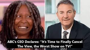 ABC CEO makes bold move, calls "The View" the worst TV show