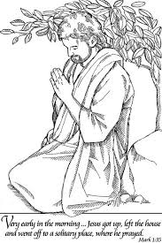 Lords Prayer To Solitary Place Coloring Page Jesus Coloring Pages Coloring Pages The Lords Prayer
