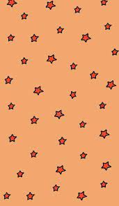 Premium selection of designer fabrics & wallpapers. Orange Star Iphone Wallpaper Orange Aesthetic Orange Wallpaper Yellow Aesthetic Pastel