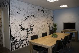 Cubeelog Weber Meeting Room Anime Mural Anime Wall Art Wall Art Wallpaper Otaku Room