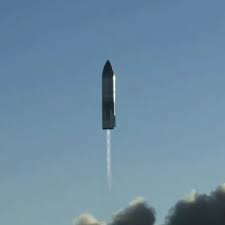An aerial view of spacex's starship mk1 prototype, seen during elon musk's starship update in south texas on sept. Spacex Flies Starship Prototype Rocket To Highest Altitude Yet But Doesn T Stick The Landing The Verge