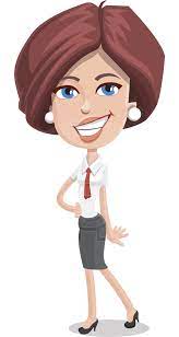 Businesswoman With Skirt Cartoon Vector Character Graphicmama Cartoon Cartoons Vector Cartoon Characters