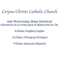 Some might dismiss the usage of latin as something that vatican ii did away with. Corpus Christi Catholic Church Office Hours