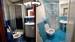 Videoclipul arata modele de bai mici. Renovare Baie Mica Cat Ne Au Costat Cabina De Dus Faianta Si Bateriile