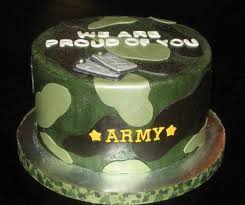 It was easy to make and i loved how the colors blended together with. Army Cake Army Cake Military Cake Military Birthday