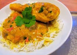 Poulet Au Curry Et Lait De Coco Je Cuisine Creole Recette Poulet Curry Poulet Cuisine Creole