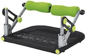 Vitalmaxx 06030 Swing Maxx Fitness Trainer Basic 5 In 1 Train Back Legs Arms Space Saving Storage Bar Black Green Ruckentrainer Trainer Fitness