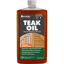 Thrift store rescue / teak desk refinish. Star Brite 32 Fl Oz Premium Teak Oil 137032 The Home Depot