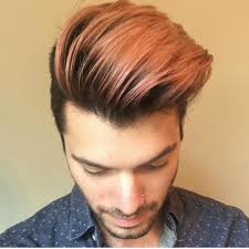 Cooper Brown Men Hair Color Dyed Hair Men Mens Hair Colour