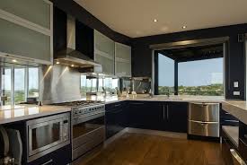 Countertops are absolute black granite from pental. Modern European Kitchen Design Ideas Novocom Top
