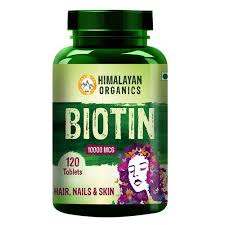You're probably already getting the daily recommended amount of biotin. Himalayan Organics Biotin 120 Tablets Buy Himalayan Organics Biotin 120 Tablets Online At Best Price In India Nykaa