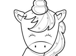 Immagini da stampare e colorare ricerca google disegni animati. Disegno Unicorno Kawaii Da Stampare Gratis E Colorare Per Bambini