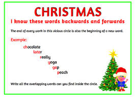 I Know These Words Backwards And Forwards A Christmas Word Wheel