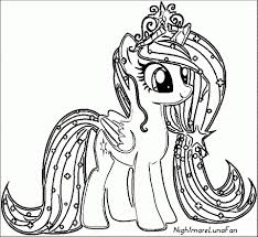 These alphabet coloring sheets will help little ones identify uppercase and lowercase versions of each letter. Get This My Little Pony Coloring Pages To Print For Girls 66057