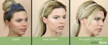 Diy beautiful zig zag hair band. 4 Ways To Wear A Headband Wikihow