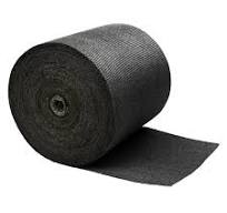 Black Glass Fiber Exhaust Wrap - 6" x 100'