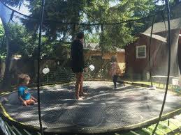 The number of jumping on a trampoline games your kids can enjoy are endless; Over 50 Things To Do On A Trampoline