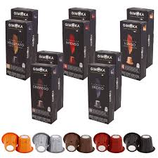Nespresso refillable capsule stainless steel coffee inox cafe permanent coffee filter tamper coffeeware for nespresso machines. Amazon Com Gimoka 100 Pack Coffee Capsule Compatible With The Nespresso Originaline Machine Variety Pack Grocery Gourmet Food