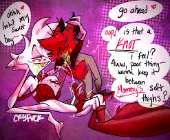 Rule34 - If it exists, there is porn of it  alastor (hazbin hotel), angel  dust (hazbin hotel), venom  4206882