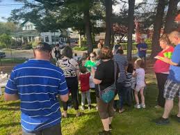 Messy May science night at Fort Meadow