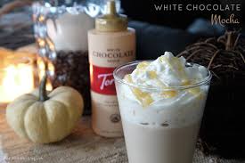 Black And White Mocha Starbucks Torani White Chocolate Mocha Espresso Recipes White Chocolate Mocha Torani Syrup Recipes