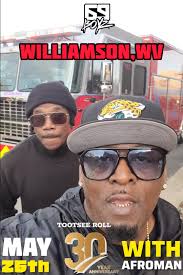 Williamson WV get ready!! @The 69boyz and @Afroman are coming! Tickets  available now.. #rushcartel #concert #tootseeroll #herekittykittykitty  #causeigothigh #williamson #fieldhouse