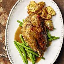 Fasan Mit Grunen Bohnen Und Rosmarinkartoffeln Rezept In 2020 Rosmarinkartoffeln Lebensmittel Essen Essen