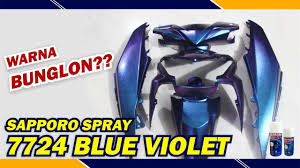 Kode warna resistor, cara cepat menghitung nilai resistor seperti resistor 1k atau resistor 100k. Warna Bunglon Apaan Tuh Sapporo Spray 7724 Blue Violet By Aneka Ragam