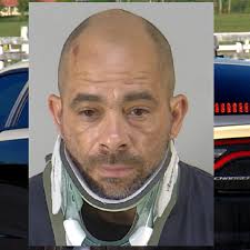 Biker who hit patrol car and flew off had 16 convictions for driving  without a license