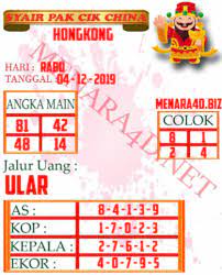 Pin Di Syair Hongkong