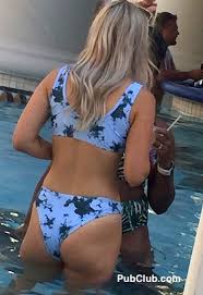 Two vivacious beautiful young women. The Las Vegas Party Is Back As These Hot Girls In Bikinis Show At This Pool