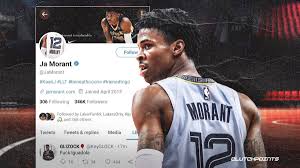 Not even thinking about anything. Grizzlies News Ja Morant Likes Tweet That Says F K Iguodala